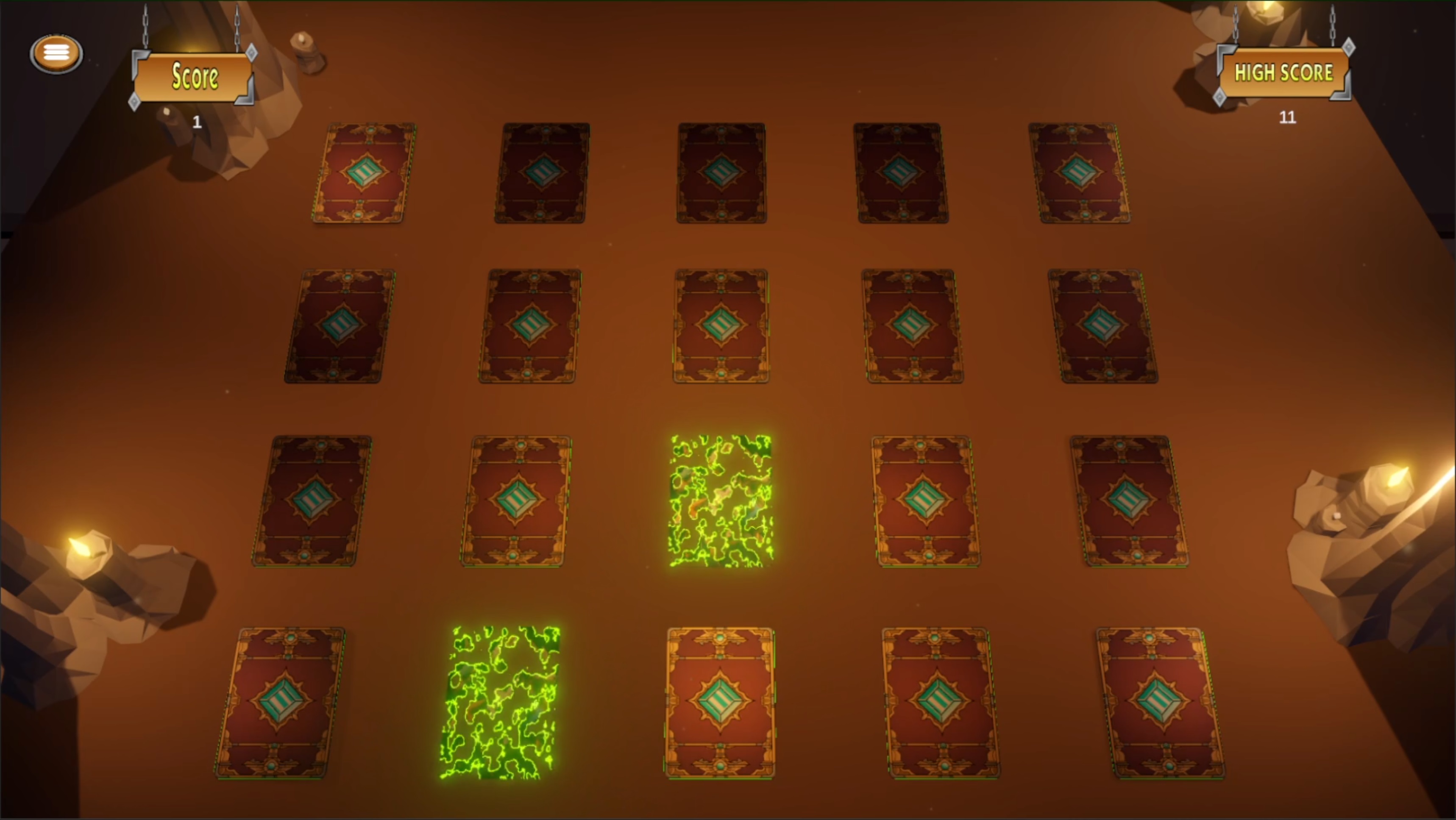 Mystic Matches gameplay - match effect